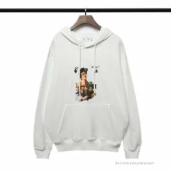 HypeYourBeast Off White Hoodie White Fruits