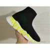 HypeYourBeast BCG Sock Sneakers Black White Yellow