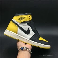 Hypeyourbeast Air Jordan 1 Mid'Yellow Toe'