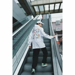HypeYourBeast Off White Hoodie Embroidered White