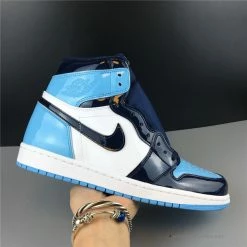 Hypeyourbeast Air Jordan 1 Retro High UNC Patent