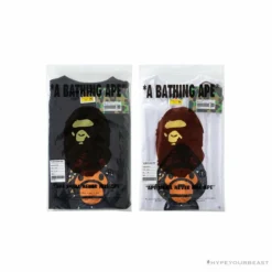Hypeyourbeast BAPE Baby Milo Blue Shark Hat Little Monkey Tee Shirt'BLACK' Clothes