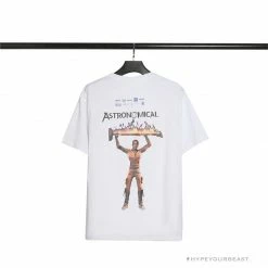 Hypeyourbeast OFF-WHITE Travis Scott Cactus Jack Tee Shirt 'WHITE'