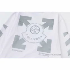 HypeYourBeast Off White Shirt Follower - White