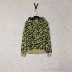 HypeYourBeast Bape Green Camouflage Hoodie