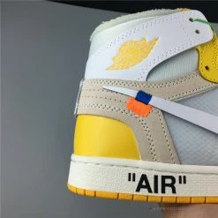 Hypeyourbeast Off-White X Air Jordan 1 High Canary Yellow