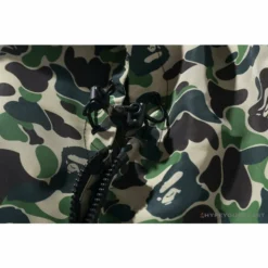 Hypeyourbeast BAPE X FCRB Joint Double Zip Camouflage Hoodie'GREEN'
