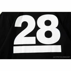 Hypeyourbeast BAPE Ape Man Head 28th Anniversary Camouflage Color Block Tee Shirt'BLACK' Clothes