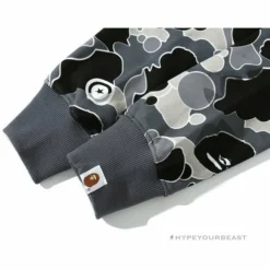 Hypeyourbeast BAPE Shark Head STA Star Camouflage Hoodie'BLACK'