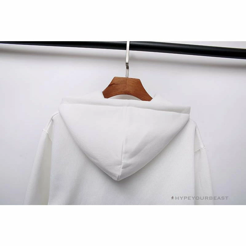 Hypeyourbeast Clothes BAPE X Bathing Ape Head Hoodie 'WHITE'