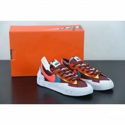 HypeYourBeast Nike Blazer Low Sacai KAWS Red