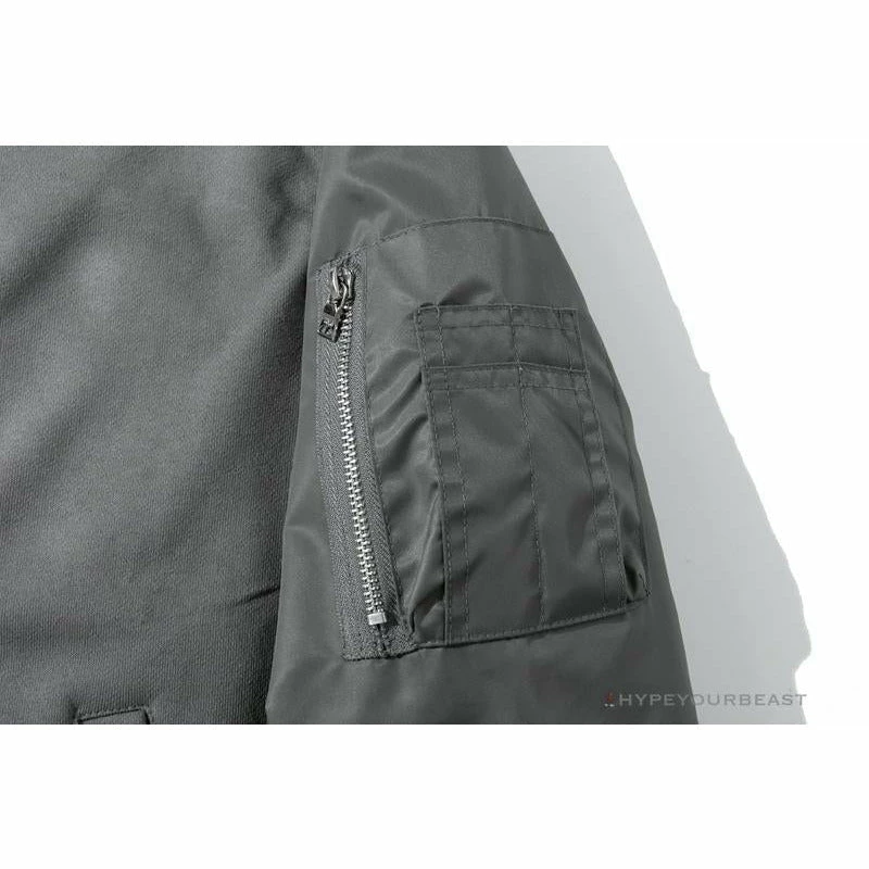 Hypeyourbeast BAPE Digital Pixel Camouflage Hoodie 'GREY' Clothes