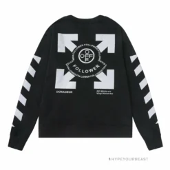 HypeYourBeast Shirts Off White Shirt Follower - Black