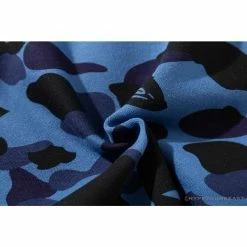 Hypeyourbeast BAPE X READYMADE Tiger Head Foam Camouflage Shorts'BLUE' Clothes