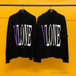 HypeYourBeast Hoodies & Jackets Vlone Purple Black Hoodie