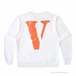 HypeYourBeast Shirts Vlone Orange Shirt - White