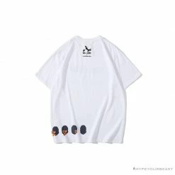 Hypeyourbeast BAPE Little Ape Head Tom And Jerry Chase Tee Shirt 'WHITE' Clothes