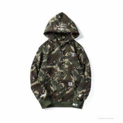HypeYourBeast Clothes Bape Camo Hoodie Army Camouflage