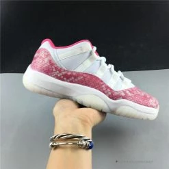 Hypeyourbeast Air Jordan 11 Low'White / Pink'