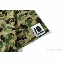 Hypeyourbeast BAPE Chinese Style Ink 10th Anniversary Camouflage Tee Shirt'Green & White' Clothes
