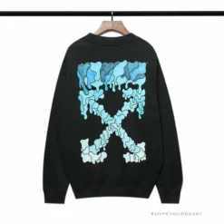 HypeYourBeast Off White Shirt Black Blue Shirts