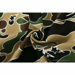 Hypeyourbeast BAPE Shark Head STA Star Camouflage Hoodie'YELLOW' Clothes