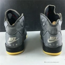 Hypeyourbeast Jordan 5 Retro Off-White Black