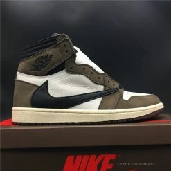 Hypeyourbeast Travis Scott X Air Jordan 1 Retro High OG'Mocha'