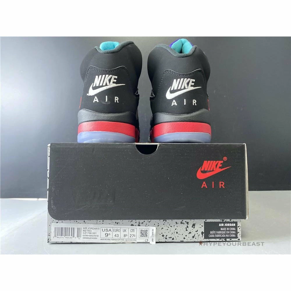 Hypeyourbeast Air Jordan 5 'Grape Fire Red'