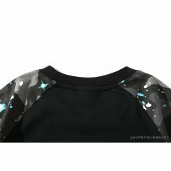 Hypeyourbeast Clothes BAPE Baby Milo Galaxy Astronaut Luminous Tee Shirt'BLACK'