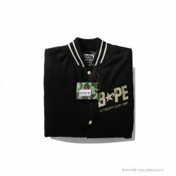 Hypeyourbeast BAPE OVO Patchwork Baseball Owl Jacket Clothes