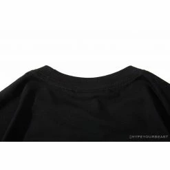Hypeyourbeast BAPE Baby Milo Color Letter Monkey Tee Shirt'BLACK'