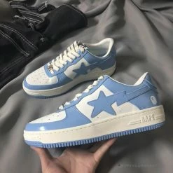 HypeYourBeast BAPE STA Low Top Sneakers Blue