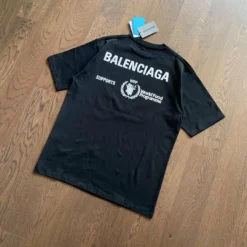 Hypeyourbeast T-Shirts BCG Support Word Food Programme Tee Shirt Black