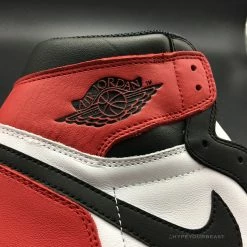 Hypeyourbeast Air Jordan 1 High'Satin Black Toe'