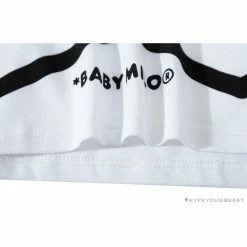 Hypeyourbeast BAPE Baby Milo Cartoon Vest Color Matching Tee Shirt