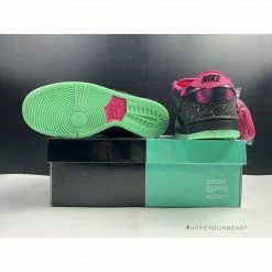 Hypeyourbeast Nike SB Dunk Low Premium Anthracite/Black-Pink Force Crystal Mint