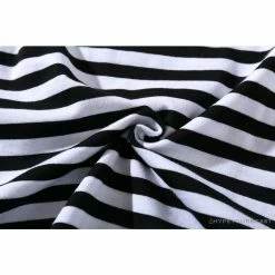 Hypeyourbeast BAPE Baby Milo Rock Bass Player Striped Tee Shirt'BLACK' Clothes