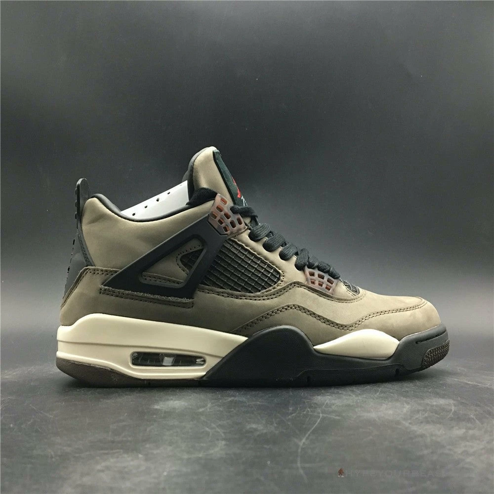 Hypeyourbeast Travis Scott X Air Jordan 4 Dark Mocha