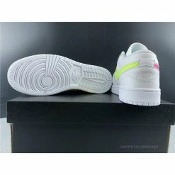 Hypeyourbeast Air Jordan 1 Low'White Multi-Color'