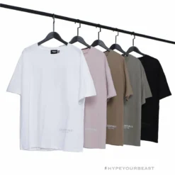 HypeYourBeast FOG Essentials Tee Shirt ‘Los Angeles’ BROWN T-Shirts
