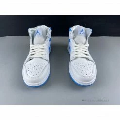 Hypeyourbeast Air Jordan 1 Mid Sail Light Blue