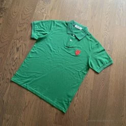Hypeyourbeast CDG Polo Shirt Green