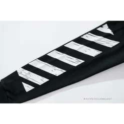 HypeYourBeast Off White Hoodie Black & White