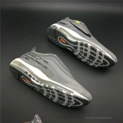 Hypeyourbeast Off White X Nike Air Max 97 Light Grey Black White