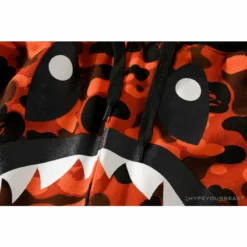 Hypeyourbeast BAPE X XO Co-Branded Camouflage Pants'RED' Clothes