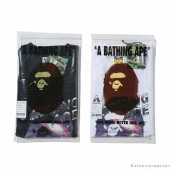 Hypeyourbeast Clothes BAPE Universe Solar System Ape Man Head Tee Shirt'BLACK'