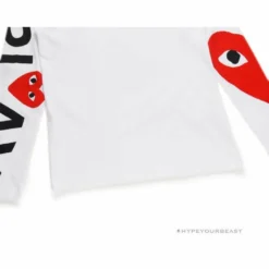 HypeYourBeast CDG PLAY Shirt 2205 White