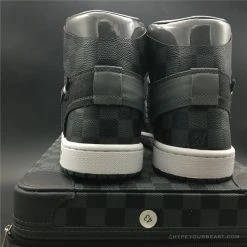 Hypeyourbeast Off White X Jordan 1 X LV Black