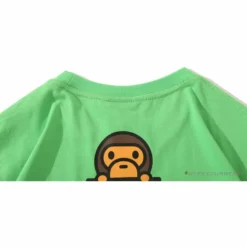 Hypeyourbeast Clothes BAPE Baby Milo Watermelon Little Monkey Tee Shirt'GREEN'